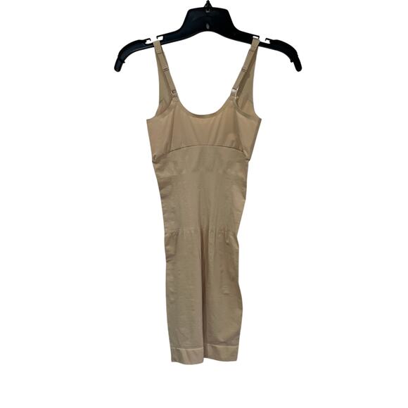 Spanx Shape My Day Open Bust Slip SS0215 Shapewear Smoothing Nude Sz Small - Picture 3 of 5